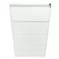LISTA│Classeur à dossiers suspendus 4 tiroirs double largeur Profondeur 60 cm - Blanc LISTA│Classeur à dossiers suspendus 4 tiroirs double largeur Profondeur 60 cm - Blanc