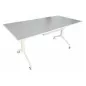 STEELCASE│Modèle Flip Top Twin - Table abattante 160x80│Blanc/Blanc