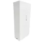 ECHO│Armoire haute portes battantes│L 80 x H 180 cm│Blanc/Blanc ECHO│Armoire haute portes battantes│L 80 x H 180 cm│Blanc/Blanc