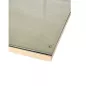 ELOISE│Table de Conférence Tonneau 200x100 - Erable blanc / Gris Alu / Verre ELOISE│Table de Conférence Tonneau 200x100 - Erable blanc / Gris Alu / Verre