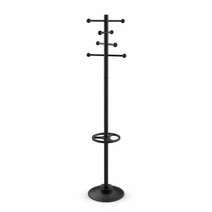 SAPHIR│Porte-manteaux H 171 cm│8 Patères - Porte-parapluie réglable en hauteur