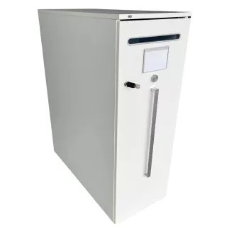 VS│Caisson Haut Tower - ouverture à droite - H 115 cm x p 80 cm│Blanc