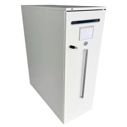 VS│Caisson Haut Tower - ouverture à droite - H 115 cm x p 80 cm│Blanc