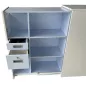 VS│Caisson Haut Tower - ouverture à gauche - H 115 cm x p 80 cm│Blanc