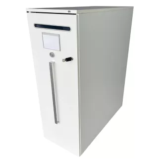 VS│Caisson Haut Tower - ouverture à gauche - H 115 cm x p 80 cm│Blanc