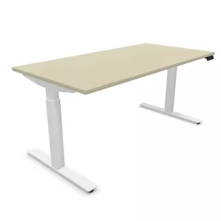 FLEX UP ONE+│Bureau électrique 1 moteur - 2 mémoires de position - 2xUSB A