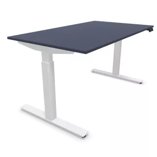 FLEX UP TWO TECH│Bureau électrique 2 moteurs - 2 mémoires de position - 2xUSB A│Plateau Technical Matt 19mm