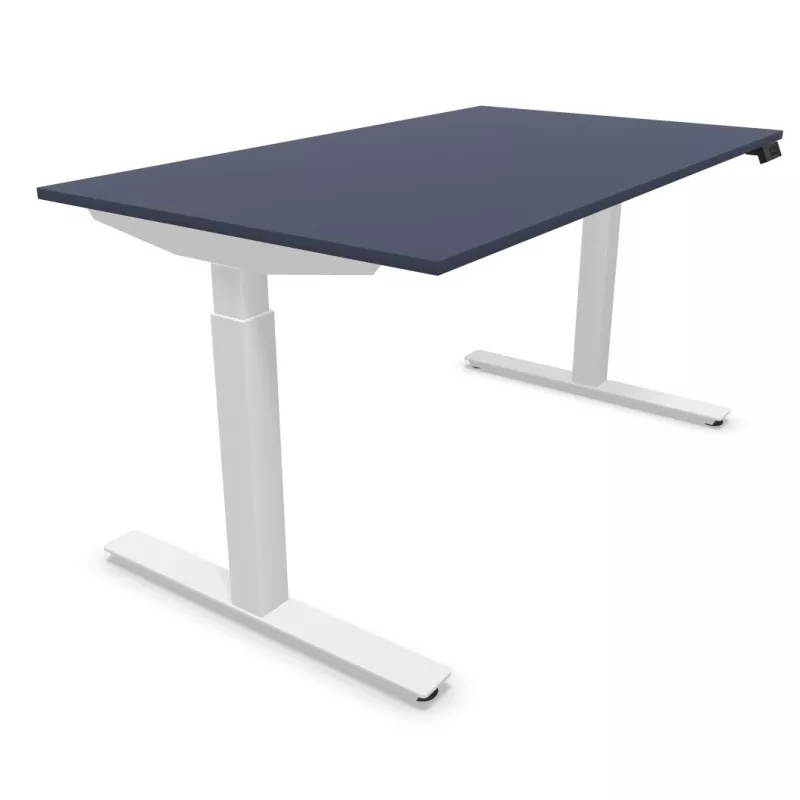 FLEX UP TWO TECH│Bureau électrique 2 moteurs - 2 mémoires de position - 2xUSB A│Plateau Technical Matt 19mm