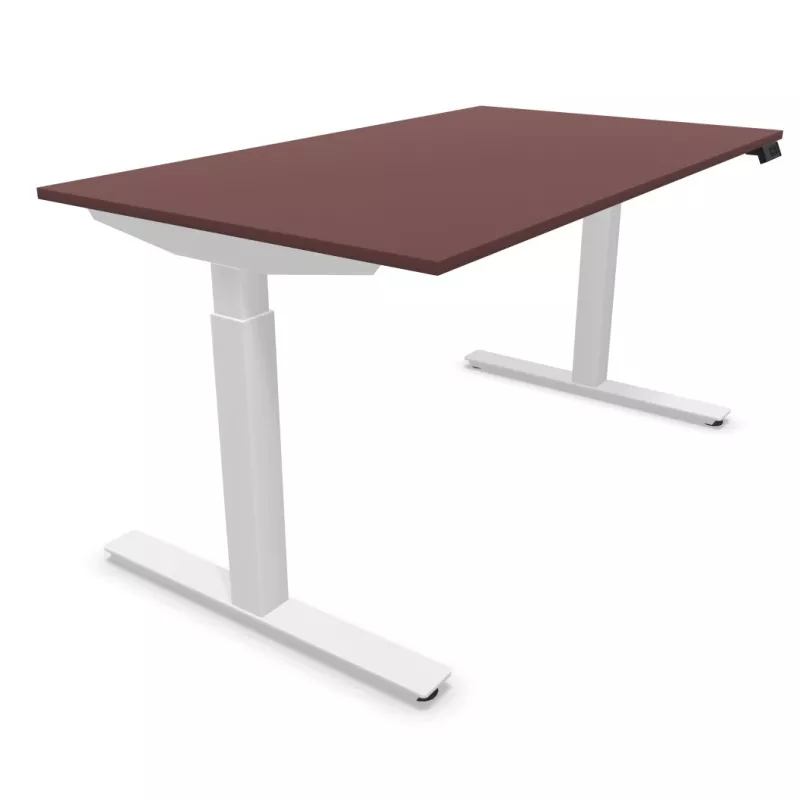 FLEX UP TWO TECH│Bureau électrique 2 moteurs - 2 mémoires de position - 2xUSB A│Plateau Technical Matt 19mm