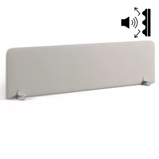 SPATIA PHONIQUE│Panneau écran bords arrondis acoustique L 120 à 180 x H 44 cm