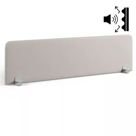 SPATIA PHONIQUE│Panneau écran bords arrondis acoustique L 120 à 180 x H 44 cm