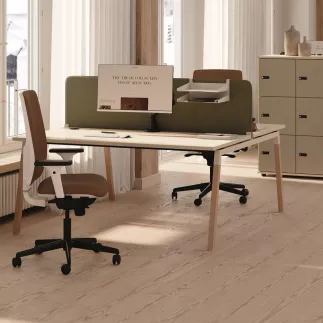 SPATIA PHONIQUE│Panneau écran bords carrés acoustique L 120 à 180 x H 44 cm