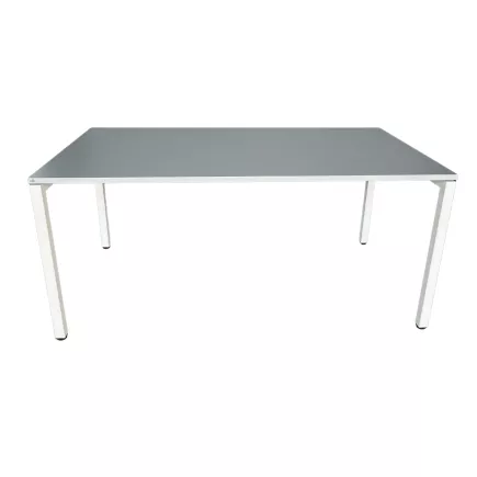 LO LISTA│modèle LO Motion - Bureau 160x80 cm│Gris clair / Blanc