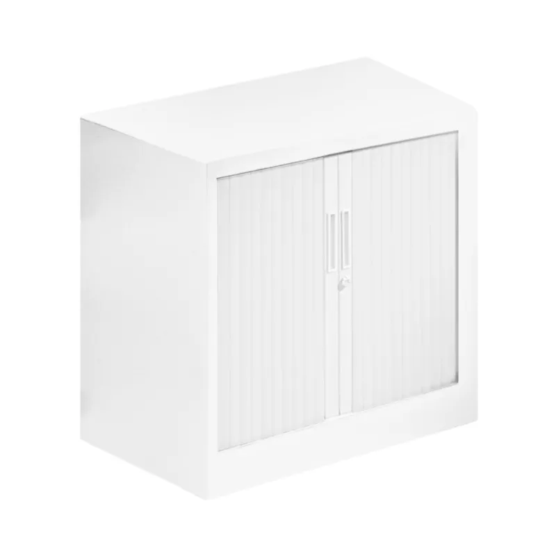 ARIV│Armoire rideau L 80 x H 71 ou 72.1 cm│Acier unicolore - 5 décors à choix