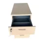 ACTIU│Caisson Hauteur bureau - 4 tiroirs│Profondeur 80 cm│Chêne Fil / Alu ACTIU│Caisson Hauteur bureau - 4 tiroirs│Profondeur 80 cm│Chêne Fil / Alu