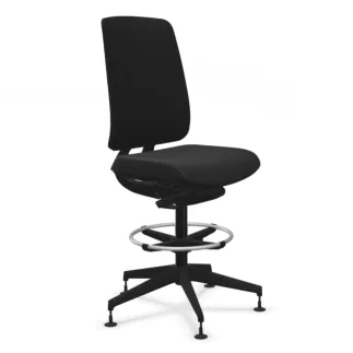 OSCAR 2 TISSU│Fauteuil dessinateur sans accoudoirs