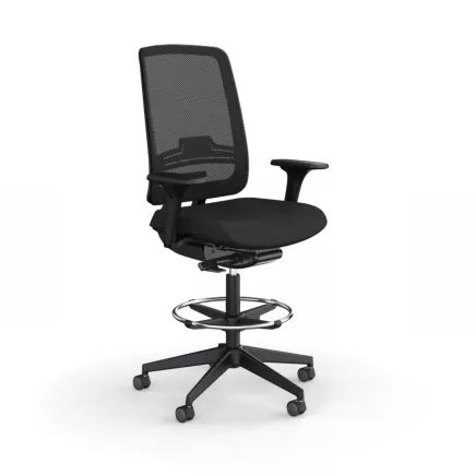 OSCAR 2 RÉSILLE│Fauteuil dessinateur accoudoirs