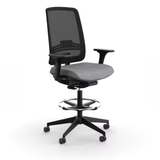 OSCAR 2 RÉSILLE│Fauteuil dessinateur accoudoirs