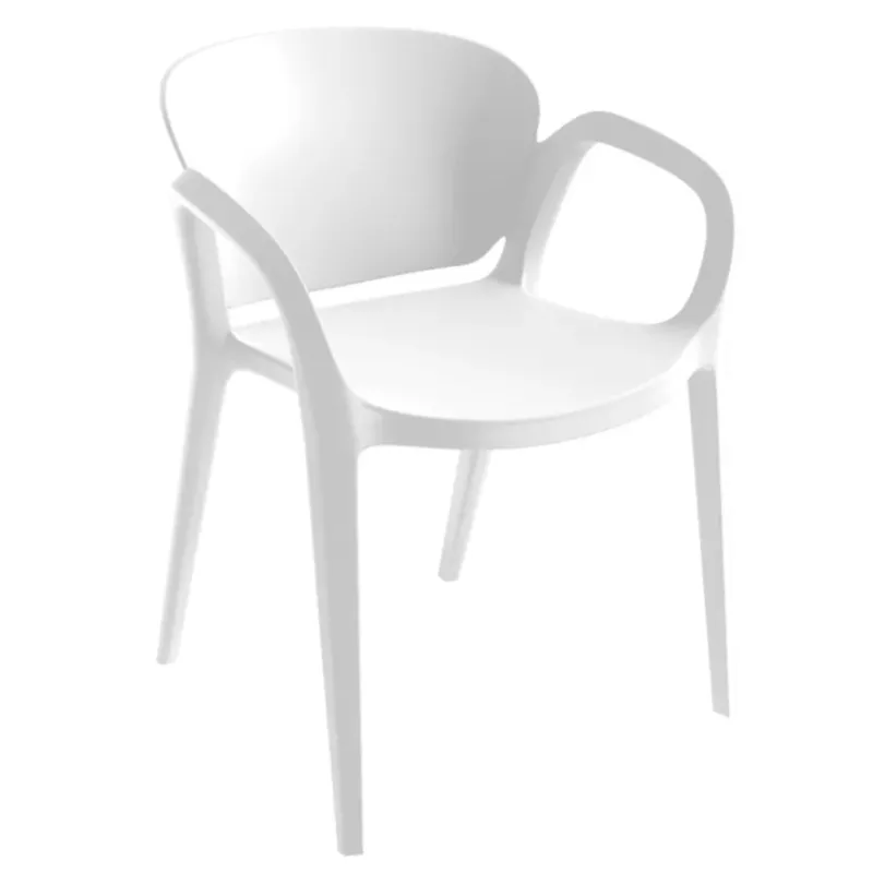 OCTAVE │Lot de 2 sièges de collectivité - visiteurs │Blanc OCTAVE │Lot de 2 sièges de collectivité - visiteurs │Blanc