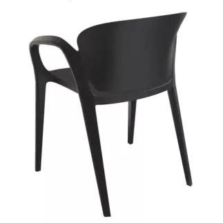 OCTAVE │Siège de collectivité - visiteurs │Noir