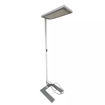 WALDMANN│LAVIGO LED│Lampe de bureau H 204cm│Gris aluminium