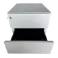 STEELCASE│Caisson sous bureau 3 tiroirs - 666│Profondeur 54 cm│Gris aluminium STEELCASE│Caisson sous bureau 3 tiroirs - 666│Profondeur 54 cm│Gris aluminium