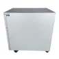 STEELCASE│Caisson sous bureau 3 tiroirs - 666│Profondeur 54 cm│Gris aluminium STEELCASE│Caisson sous bureau 3 tiroirs - 666│Profondeur 54 cm│Gris aluminium