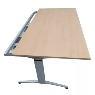 LISTA REFLECT│Bureau droit L 160 │Hauteur réglable