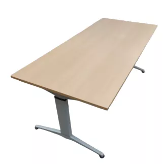 LISTA REFLECT│Bureau droit L 160 │Hauteur réglable