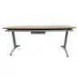 LISTA REFLECT│Bureau droit L 160 │Hauteur réglable LISTA REFLECT│Bureau droit L 160 │Hauteur réglable