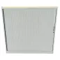 LO LISTA│Armoire rideau L 120 x H 115 cm│Gris alu/Erable blanc LO LISTA│Armoire rideau L 120 x H 115 cm│Gris alu/Erable blanc