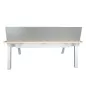 Pack ALEA│Modèle Atreo avec cloison│Bureau L 160 x p 80 cm x H Réglable│Petite trappe│Chêne clair/ Gris clair Pack ALEA│Modèle Atreo avec cloison│Bureau L 160 x p 80 cm x H Réglable│Petite trappe│Chêne clair/ Gris clair