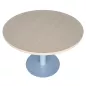 SANMA│Table ronde ø 100 cm│Chêne clair/gris aluminium SANMA│Table ronde ø 100 cm│Chêne clair/gris aluminium