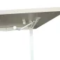 IKEA│Bureau réglable manuellement L 160 x P 80│ Argile/ Pieds blanc IKEA│Bureau réglable manuellement L 160 x P 80│ Argile/ Pieds blanc