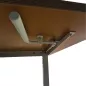 IKEA│Bureau réglable manuellement L 160 x P 80│Argile/Chants visible en bois/ Pieds blanc IKEA│Bureau réglable manuellement L 160 x P 80│Argile/Chants visible en bois/ Pieds blanc
