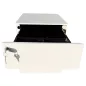 STEELCASE│Caisson sous bureau 3 tiroirs - 666│Profondeur 54 cm│Blanc / Noir STEELCASE│Caisson sous bureau 3 tiroirs - 666│Profondeur 54 cm│Blanc / Noir
