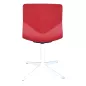 FOUR DESIGN│Modèle FourSure 99│Design Strand + Hvass│Chaise d'accueil / collectivité│Rouge FOUR DESIGN│Modèle FourSure 99│Design Strand + Hvass│Chaise d'accueil / collectivité│Rouge
