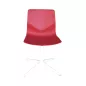 FOUR DESIGN│Modèle FourSure 99│Design Strand + Hvass│Chaise d'accueil / collectivité│Rouge FOUR DESIGN│Modèle FourSure 99│Design Strand + Hvass│Chaise d'accueil / collectivité│Rouge