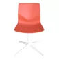 FOUR DESIGN│Modèle FourSure 99│Design Strand + Hvass│Chaise d'accueil / collectivité│Orange FOUR DESIGN│Modèle FourSure 99│Design Strand + Hvass│Chaise d'accueil / collectivité│Orange