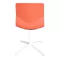 FOUR DESIGN│Modèle FourSure 99│Design Strand + Hvass│Chaise d'accueil / collectivité│Orange FOUR DESIGN│Modèle FourSure 99│Design Strand + Hvass│Chaise d'accueil / collectivité│Orange
