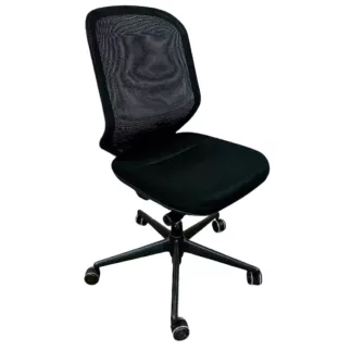 VITRA│MEDAPAL Mesh - Siège de travail sans accoudoirs│Noir/Noir