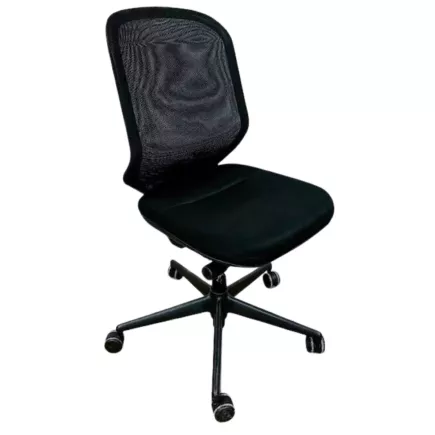 VITRA│MEDAPAL Mesh - Siège de travail sans accoudoirs│Noir/Noir