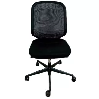 VITRA│MEDAPAL Mesh - Siège de travail sans accoudoirs│Noir/Noir