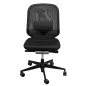 VITRA│MEDAPAL Mesh - Siège de travail avec soutien lombaire sans accoudoirs│Noir/Noir VITRA│MEDAPAL Mesh - Siège de travail avec soutien lombaire sans accoudoirs│Noir/Noir