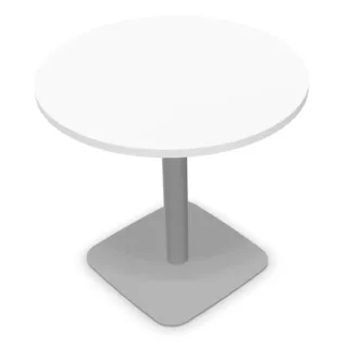 ELOISE│Table ronde pied central plateau 25mm