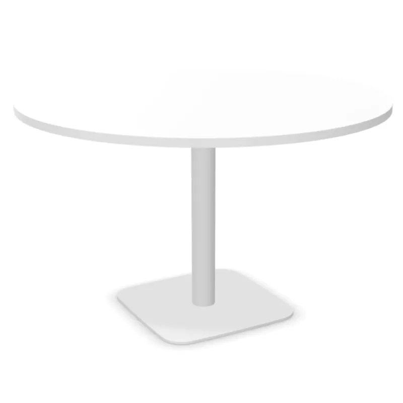 ELOISE│Table ronde pied central plateau 25mm