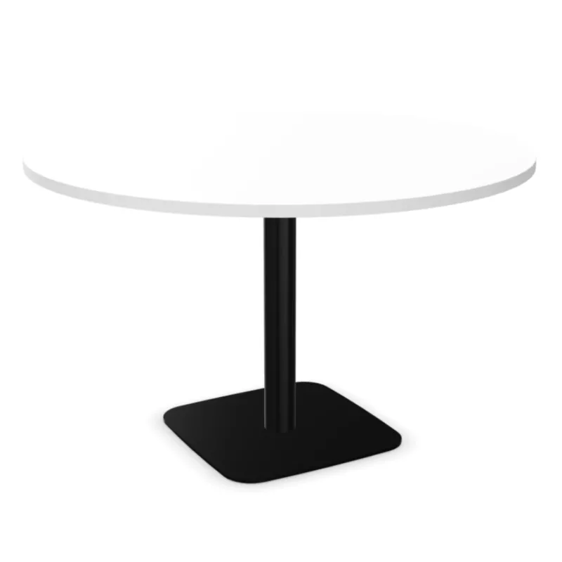 ELOISE│Table ronde pied central plateau 25mm