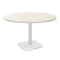 ELOISE│Table ronde pied central plateau 25mm