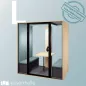 ESSENTIELLE QUATTRO│Modèle L│4 personnes│Cabine acoustique pleine ou vitrée