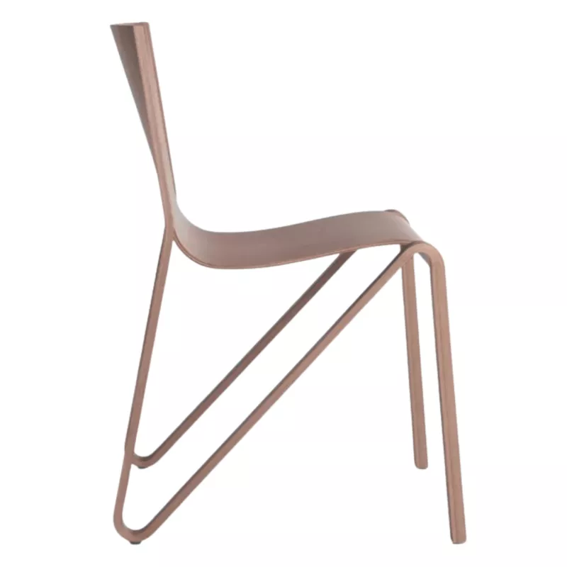 LINA│Chaise design│traîneau inversé│Contreplaqué moulé LINA│Chaise design│traîneau inversé│Contreplaqué moulé